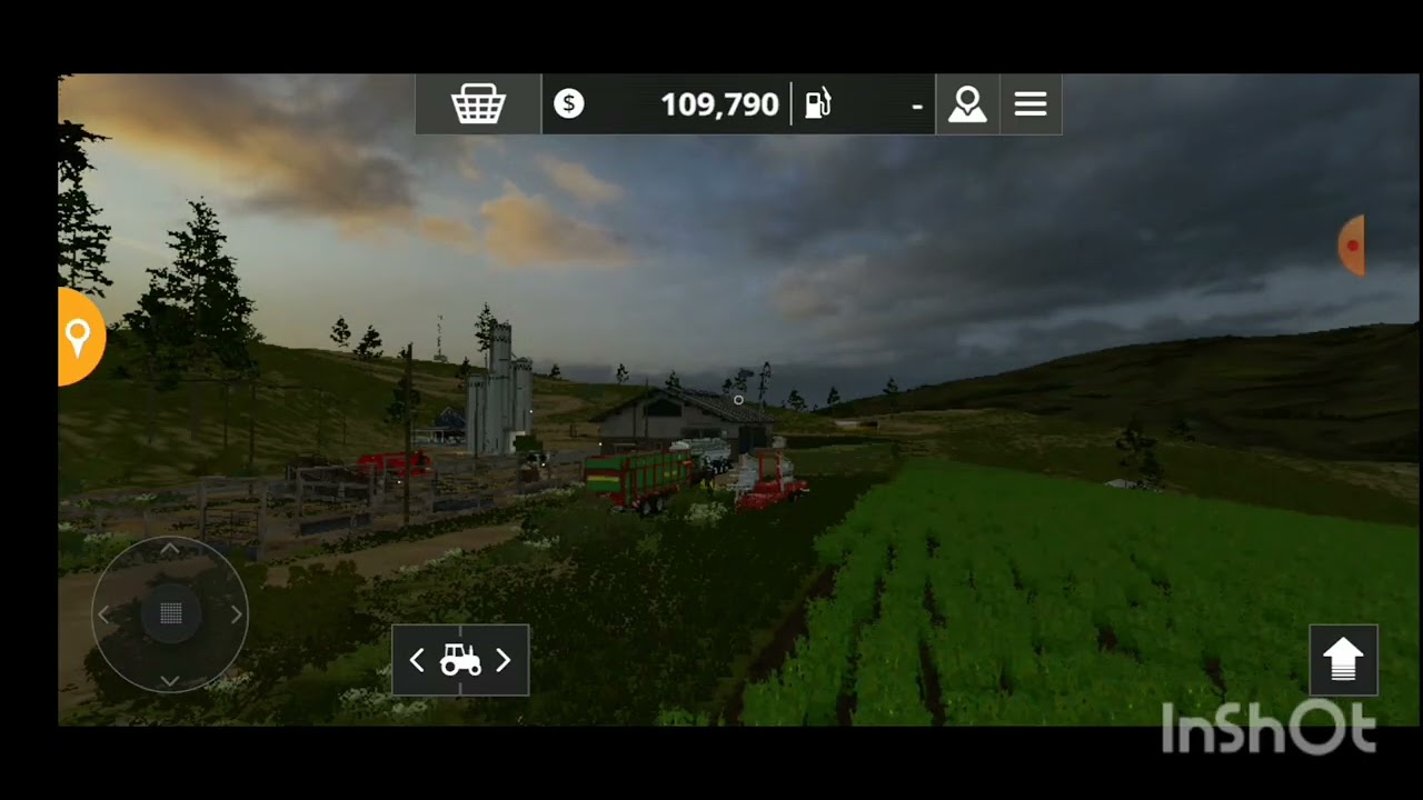 New John Deere Farm in Farming Simulator 20 Season 1 Episode 145 Moving grass and horse training in 