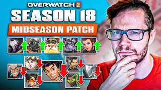Overwatch 2 Midseason 18 Patch Notes - Much Needed Balance Changes!
