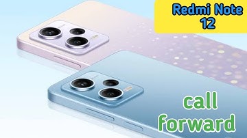 Call Forward Stop In Redmi Note 12, How To Stop Call Forward In Redmi Note 12,