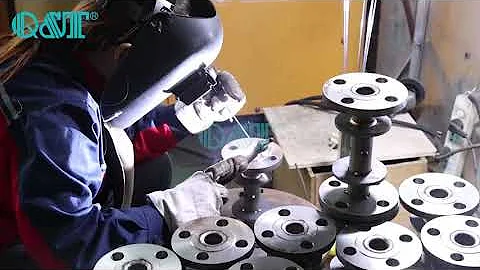 Electromagnetic flowmeter production process