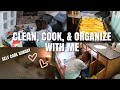 CLEAN, COOK AND ORGANIZE WITH ME 2019 | CLEANING MOTIVATION| SELF CARE SUNDAY