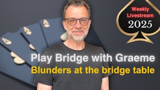 Blunders at the bridge table