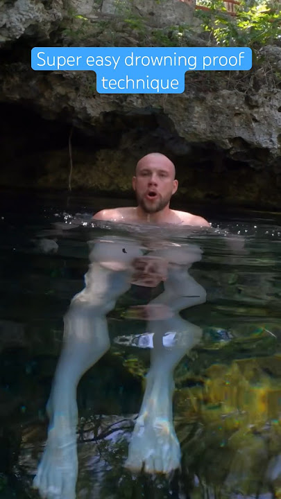 Secret method for deep water swimming #travel #swimming #danswim