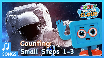 Learn To Count to 3 | Number Songs | 123 Lift Off | Numeracy Skills | Codey And The Cloud S1 • E3