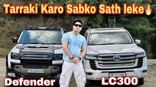 Tarraki karo to sbko sath leke karo🔥Spiti me Defender ko snow dikhane ka sapna || Ajju0008