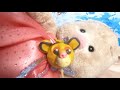 Как слепить Симбу из мультфильма Король лев из пластилина?\Видео лепка/обзор