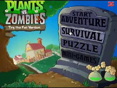 Plants vs Zombies Free Online Game Cheat to unlock Puzzle and modes -