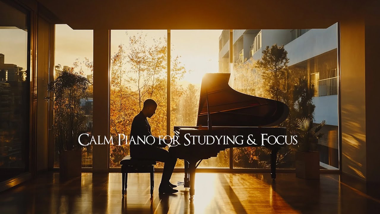 CALM PIANO FOR STUDYING & FOCUS | Relaxing Background Music for Deep ...