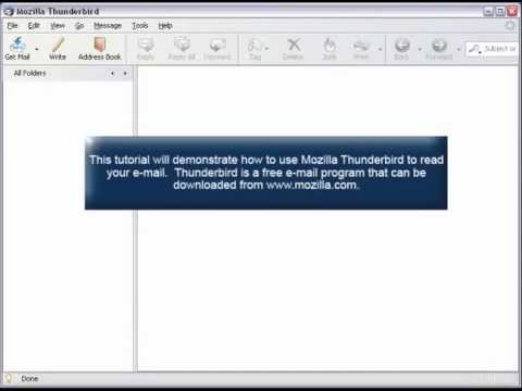 Hoe kan Access E-mail Met behulp van Mozilla Thunderbird