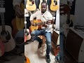 Guitar session by one pro