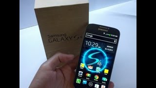 Samsung Galaxy S4 Unboxing and quick comparison with the Galaxy Nexus =]