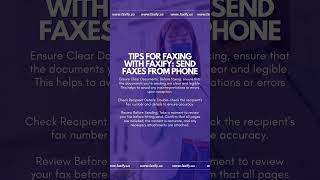 Sending faxes just got easier! 📠✨ #FaxifyTips #EfficientCommunication