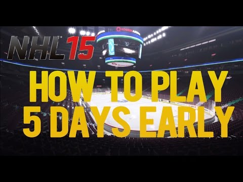 How to Play "NHL 15" 5 Days Early! (EA Access Information)