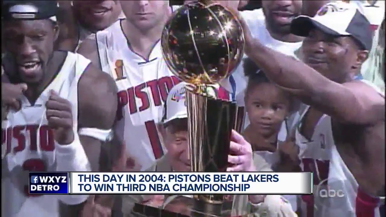 Ben Wallace reflects on Pistons 2004 championship 14 years later YouTube