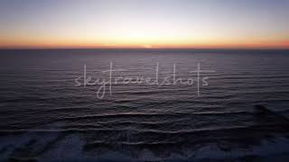 Coastal Canvas: San Diego's Sunset Palette in 4K | Downloadable Drone Stock Video
