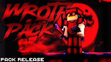 The best 32x Red Texture pack Minecraft Bedrock Edition | Wrqth 32x Pack Release #hivemc #texturepvp