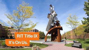 RIT Title IX Information Video