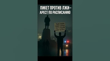 🚨 АРЕСТ ПО РАСПИСАНИЮ! ПИКЕТ ПРОТИВ ЛЖИ