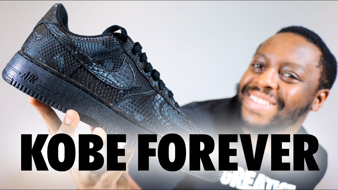 Nike Air Force 1 Low Kobe Bryant "Forever Black"