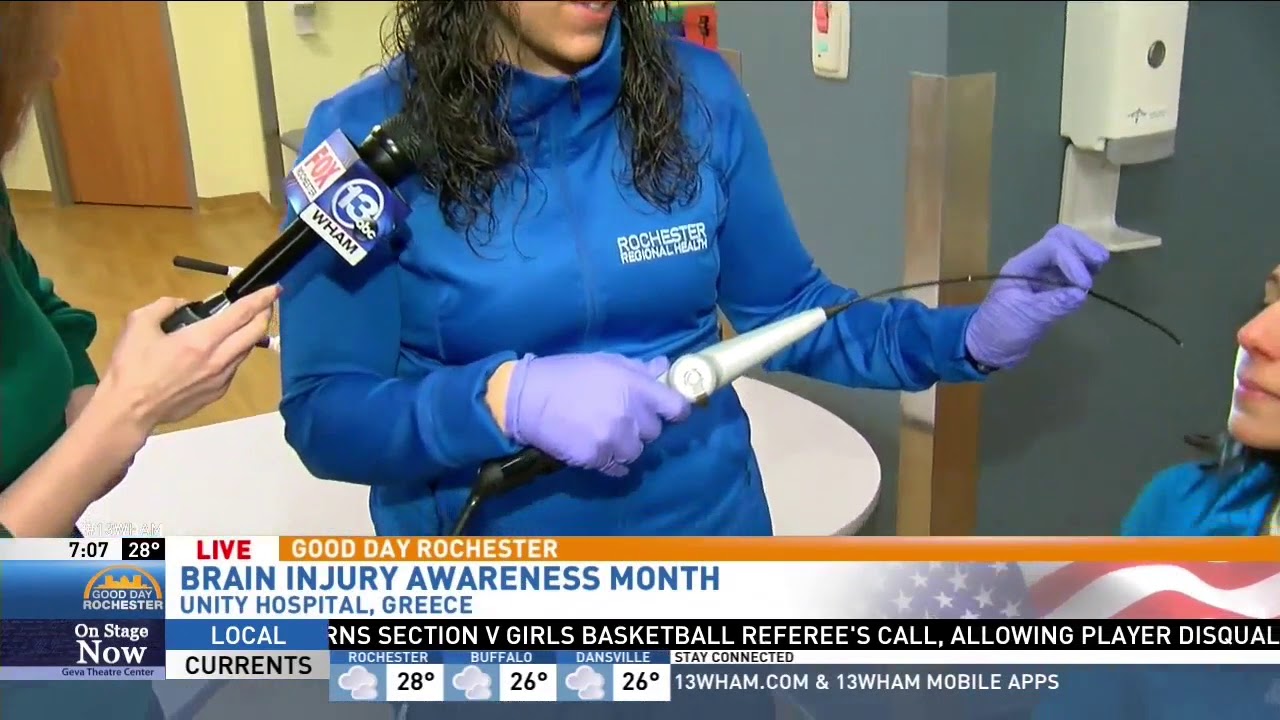 Brain Injury Awareness Month at Golisano Restorative Neurology & Rehabilitation Center (1/6) - YouTube