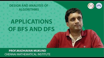 Applications of BFS and DFS
