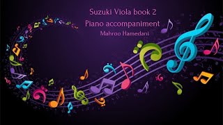 Miniatura de vídeo de "Suzuki viola book 2, piano accompaniment, Hunter's Chorus"