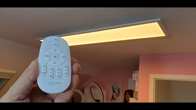 Unboxing Livarno Lux Deckenlampe Deckenleuchte mit Bluetooth Lautsprecher  Eindruck Installation - YouTube
