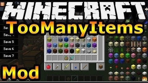 How to Install TooManyItems Mod in Minecraft 1.6.4