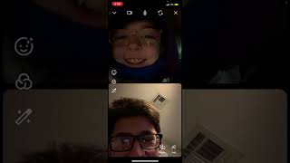 Instagram FaceTime my friend‼️ ( I’m sorry guys no sound happens when screen record things)