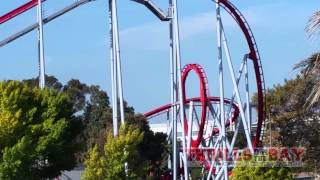 Flight deck (formerly top gun) opened in 1993 when paramount parks
bought great america. is the 2nd built bolliger and mabillard (b&m
inverted co...