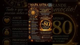 TARÔ E PREVISÕES MAPA ASTRAL #2026 #luaemaries #moda #mapaastral