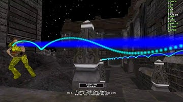 Grim Gray Grotto: Quake 2 Rails Gameplay on Marics108.bsp