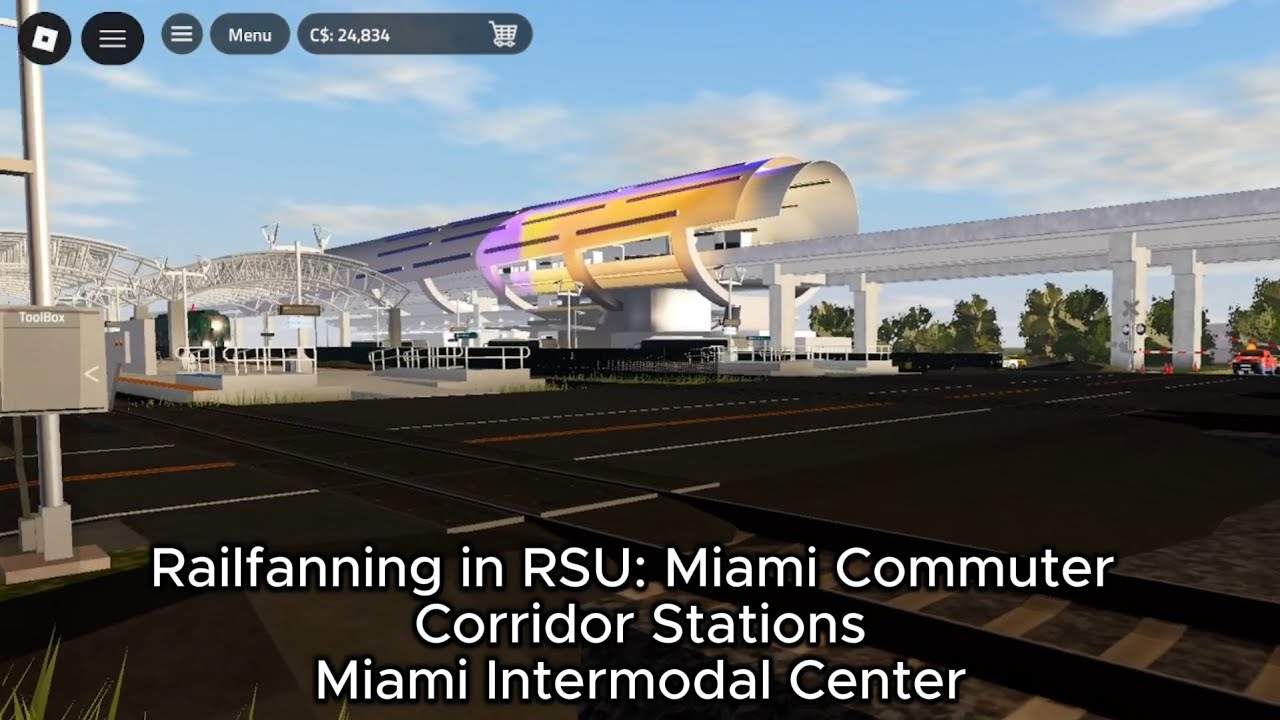 Railfanning in RSU: Miami Airport Station!