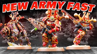 Paint a World Eaters Army FAST!