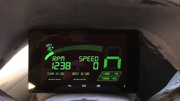Digital Instrument Cluster test