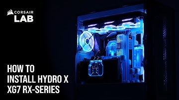 How To Install CORSAIR Hydro X Series XG7 RGB RX-Series GPU Water Block (RX 6800, 6800 XT, 6900 XT)
