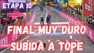 RESUMEN ETAPA 10 GIRO DE ITALIA 2024/MARTINEZ Y POGACAR A TOPE by SIN CADENA 31,258 views 2 weeks ago 12 minutes, 12 seconds