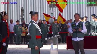 ELOCUCIÓN, DEL GENERAL JEFE DE LA ZONA DE GUARDIA CIVIL DE GALICIA, 12/10/ 2022