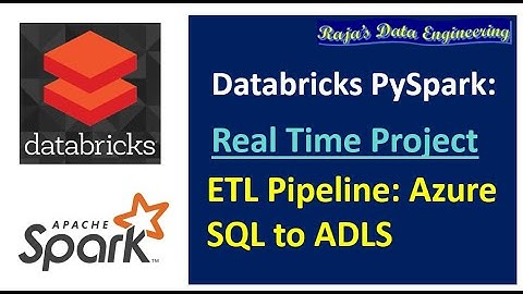 19. Databricks & Pyspark: Real Time ETL Pipeline Azure SQL to ADLS