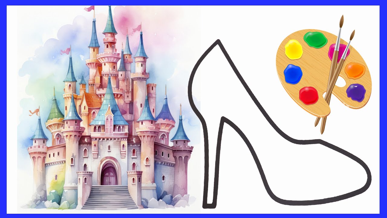 Princesses Disney Peinture Chaussure