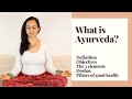 Ayurveda  a simple introduction to the basic principles of ayurveda