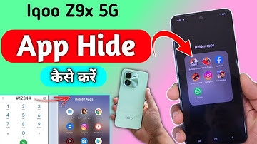 Iqoo Z9x Me App Hide Kaise Kare How To Hide Apps in Iqoo Z9x/ Iqoo Z9x 5g