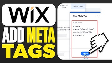 How To Add Meta Tags To Your Wix Website Pages (2025)