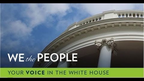 PETITION TO  WHITE HOUSE - ACICS Loss of Accredition