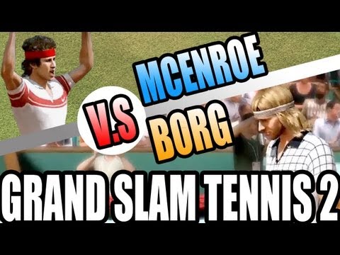 Videó: McEnroe, Djokovic, Sharapova A Grand Slam Tennis 2 Borítóján