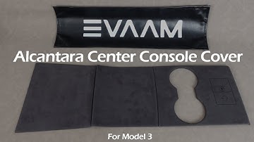 Tesla Alcantara Center Console Cover for Tesla Model 3 2016-2020 Accessories