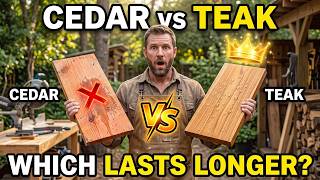 Cedar vs Teak: Which Outdoor Wood Is Better? (2026 Guide)