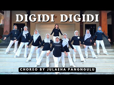Digidi Digidi Line Dance | Improver | Choreo by Julaeha Pangngulu | Demo by Early Night LDC