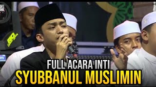 Awal Tahun || Full Acara Inti Syubbanul Muslimin || SR 