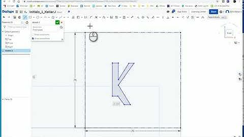 OnShape Intro to Sketch and Extrude